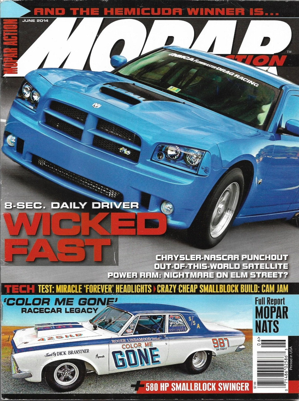 MOPAR ACTION 2014 JUNE COLOR ME GONE, SATELLITE, RAM, FOREVER